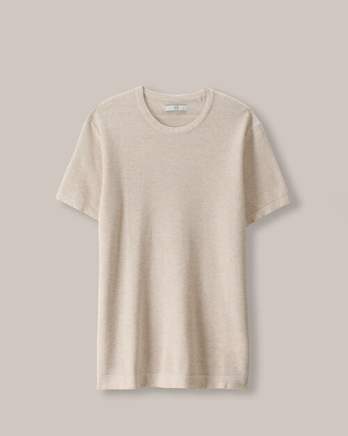 Playera Estructurada Beige